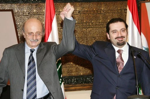 كان جنبلاط والحريري حليفين قبل أن يقرر الأول المشاركة في الحكومة كان جنبلاط والحريري حليفين قبل أن يقرر الأول المشاركة في الحكومة