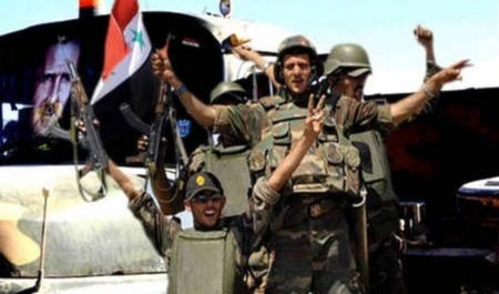 الجيش السوري ينهي عملياته في يلدا وينتقل إلى الحجيرة الجيش السوري ينهي عملياته في يلدا وينتقل إلى الحجيرة