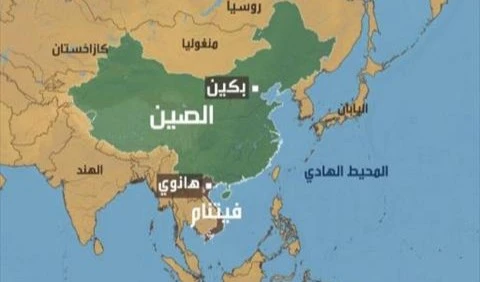 خارطة بحر الصين الجنوبي خارطة بحر الصين الجنوبي