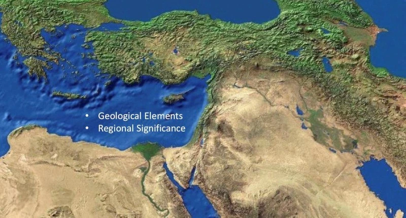 لبنان في حوض المتوسط لبنان في حوض المتوسط