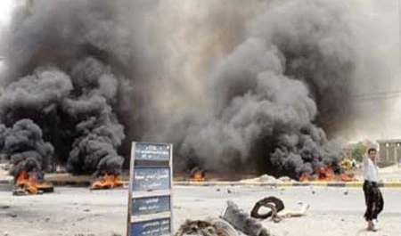 تفجير خط أنابيب النفط في مأرب اليمني تفجير خط أنابيب النفط في مأرب اليمني