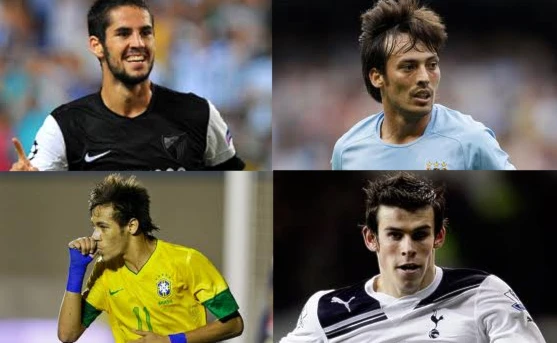 الرباعي الناري المطلوب في مدريد: إيسكو وسيلفا وبايل ونيمار الرباعي الناري المطلوب في مدريد: إيسكو وسيلفا وبايل ونيمار