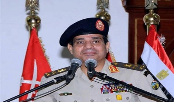 تقول الصحيفة إن ضغوطا تمارس على السيسي لترشيح نفسه قبل 25 يناير تقول الصحيفة إن ضغوطا تمارس على السيسي لترشيح نفسه قبل 25 يناير