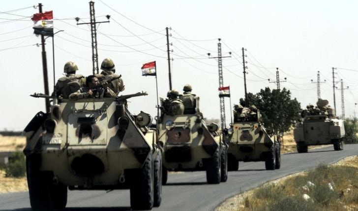 الجيش المصري يعلن حالة الطوارىء في شمال سيناء الجيش المصري يعلن حالة الطوارىء في شمال سيناء