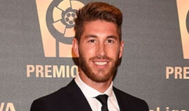 سيرجيو راموس خلال الحفل سيرجيو راموس خلال الحفل