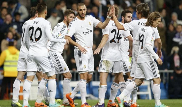 سجل خيسي وبنزيما ومودريتش أهداف ريال مدريد سجل خيسي وبنزيما ومودريتش أهداف ريال مدريد