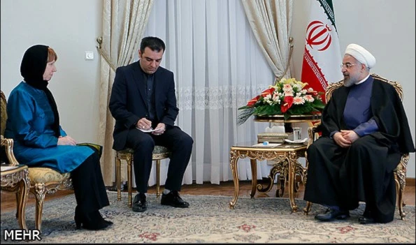 روحاني يؤكد على تعزيز العلاقات والتعاون مع الاتحاد الأوروبي روحاني يؤكد على تعزيز العلاقات والتعاون مع الاتحاد الأوروبي