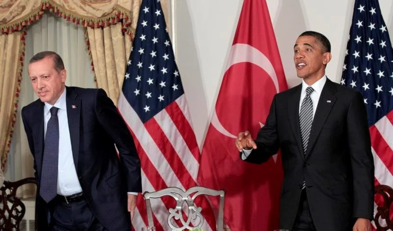 جرت آخر مكالمة هاتفية بين اردوغان واوباما في 20 شباط/فبراير جرت آخر مكالمة هاتفية بين اردوغان واوباما في 20 شباط/فبراير