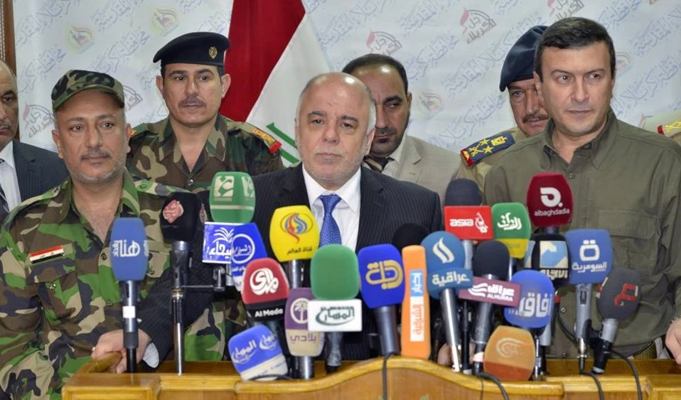 العبادي يؤكد أن بغداد غير موافقة على وجود القوات التركية العبادي يؤكد أن بغداد غير موافقة على وجود القوات التركية