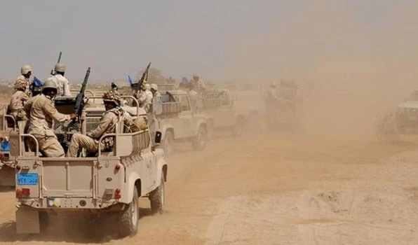 مقتل عدد كبير من الجنود السعوديين في قصف للجيش واللجان على تجمعاتهم في نجران وجيزان مقتل عدد كبير من الجنود السعوديين في قصف للجيش واللجان على تجمعاتهم في نجران وجيزان