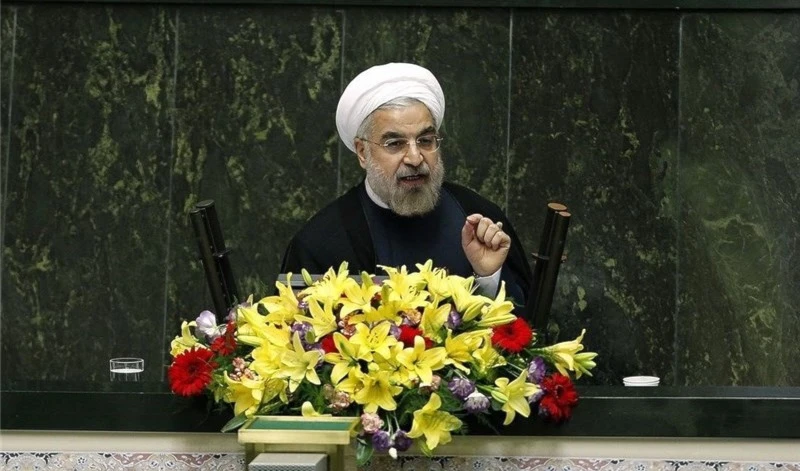 روحاني: : إيران لن تتحمل أبداً نقض الاتفاق النووي من أي طرف من مجموعة 5+1 وسترد بالشكل المناسب روحاني: : إيران لن تتحمل أبداً نقض الاتفاق النووي من أي طرف من مجموعة 5+1 وسترد بالشكل المناسب