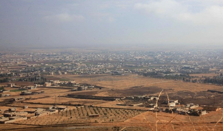 صورة من الأرشيف تظهر السفيرة في ريف حلب (أ ف ب). صورة من الأرشيف تظهر السفيرة في ريف حلب (أ ف ب).