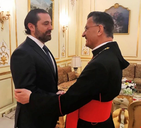 الراعي يجتمع بالرئيس الحريري في لقاء بقي بعيداً عن الإعلام الراعي يجتمع بالرئيس الحريري في لقاء بقي بعيداً عن الإعلام