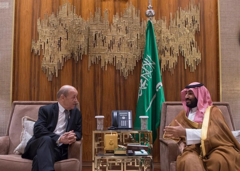 بن سلمان أبلغ لو دريان بموافقة الحريري زيارة باريس بن سلمان أبلغ لو دريان بموافقة الحريري زيارة باريس