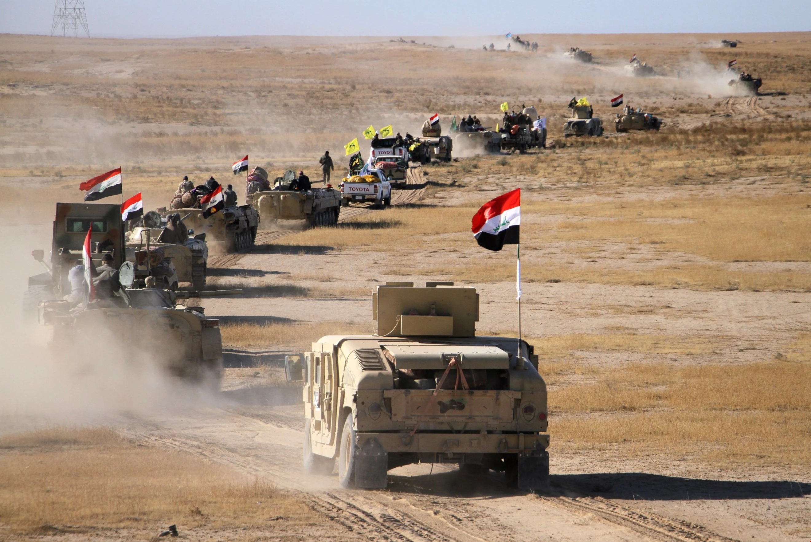 إنجاز مهم بإنهاء تواجد داعش في المناطق الصحراوية التابعة لمحافظتي صلاح الدين والأنبار إنجاز مهم بإنهاء تواجد داعش في المناطق الصحراوية التابعة لمحافظتي صلاح الدين والأنبار
