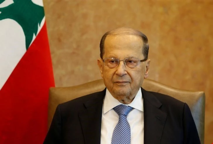 عون: الخط الأزرق لا يتطابق مع خط الحدود الدولية بين لبنان وفلسطين عون: الخط الأزرق لا يتطابق مع خط الحدود الدولية بين لبنان وفلسطين