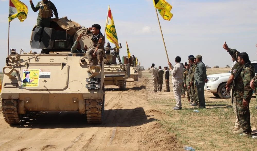 قوات الحشد الشعبيّ تقطع طريق راوة الحضر في الجبهة الجنوبية قوات الحشد الشعبيّ تقطع طريق راوة الحضر في الجبهة الجنوبية