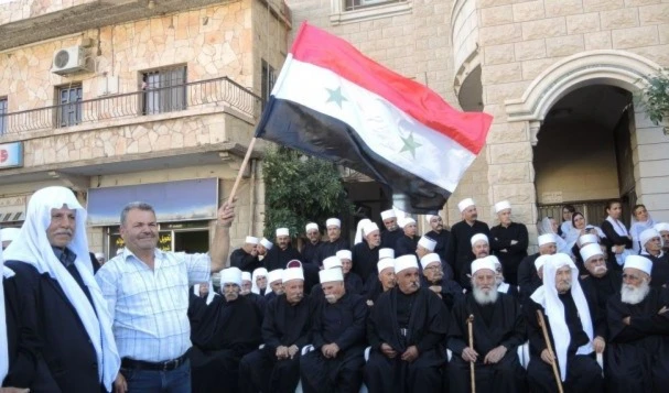 قادة الطائفة الدرزية أعلنوا أن كل من سيشارك في الانتخابات البلدية بالجولان سيُفرض عليه حُرُم ديني واجتماعي قادة الطائفة الدرزية أعلنوا أن كل من سيشارك في الانتخابات البلدية بالجولان سيُفرض عليه حُرُم ديني واجتماعي