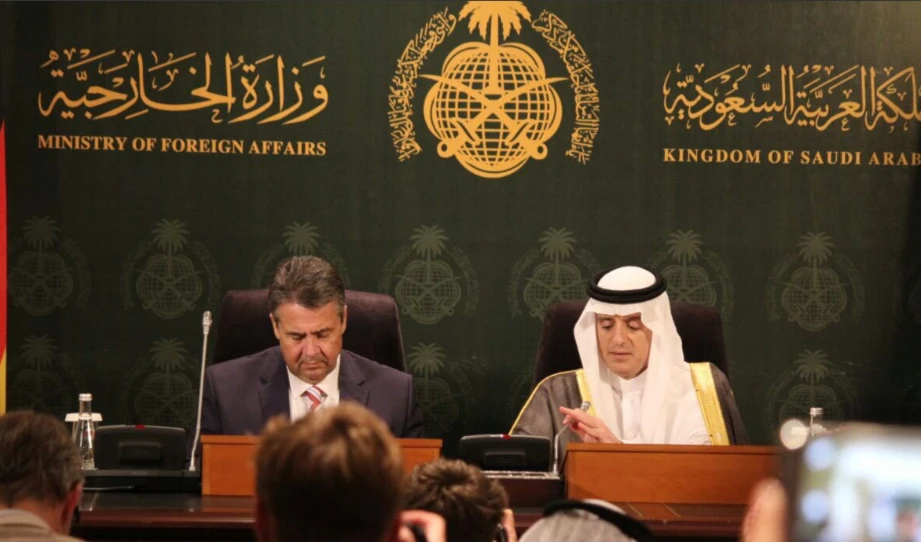 الجبير يبحث مع الوزير الألماني القضية الفلسطينية الجبير يبحث مع الوزير الألماني القضية الفلسطينية