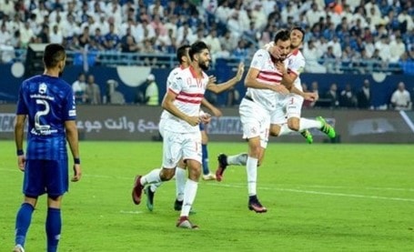 فاز الزمالك على الانتاج الحربي فاز الزمالك على الانتاج الحربي