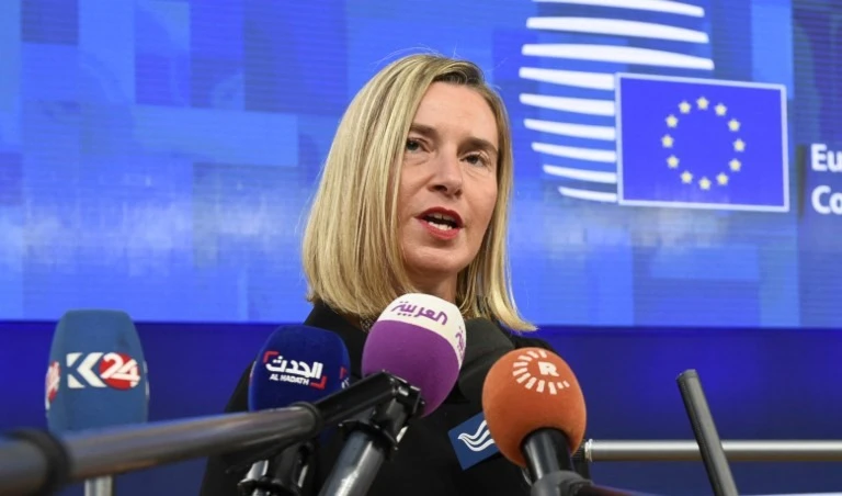 الدول الأوروبية تأسف للعقوبات الأميركية على طهران (أ ف ب) الدول الأوروبية تأسف للعقوبات الأميركية على طهران (أ ف ب)