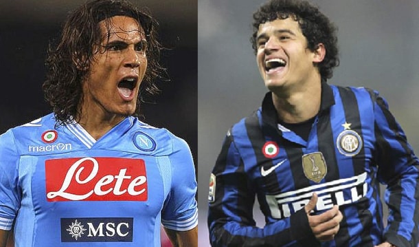 يعود كوتينيو إلى ميلانو وكافاني إلى نابولي يعود كوتينيو إلى ميلانو وكافاني إلى نابولي