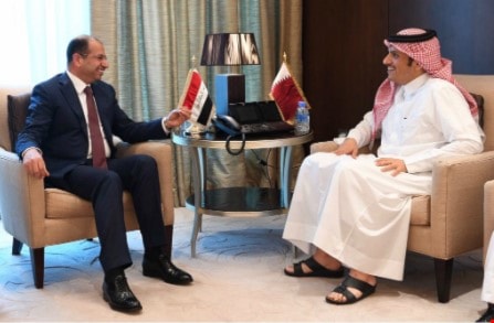 الشيخ آل ثاني يبحث مع الجبوري موضوعات ذات الاهتمام المشترك بين قطر والعراق الشيخ آل ثاني يبحث مع الجبوري موضوعات ذات الاهتمام المشترك بين قطر والعراق