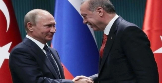 بوتين وأردوغان يبحثان التطورات في عفرين والغوطة الشرقية ويتفقان على عقد سوتشي في اسطنبول بوتين وأردوغان يبحثان التطورات في عفرين والغوطة الشرقية ويتفقان على عقد سوتشي في اسطنبول
