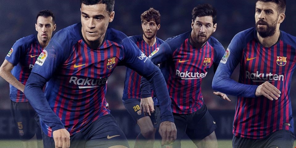 القميص الجديد لبرشلونة القميص الجديد لبرشلونة