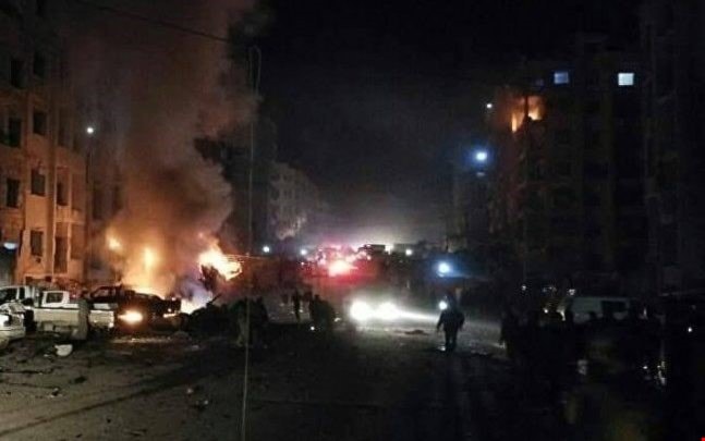 الانتحاري فجر نفسه بحزام ناسف بعد محاصرته من رجال الأمن الانتحاري فجر نفسه بحزام ناسف بعد محاصرته من رجال الأمن