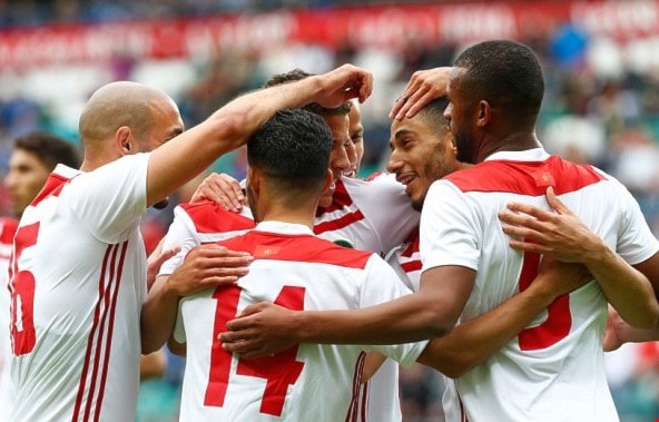 فاز منتخب المغرب على نظيره الإستوني 3-1 فاز منتخب المغرب على نظيره الإستوني 3-1