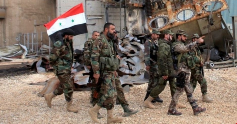 الجيش السوري يحرّر منطقة اللجاة في ريف درعا الشمالي الشرقي الجيش السوري يحرّر منطقة اللجاة في ريف درعا الشمالي الشرقي