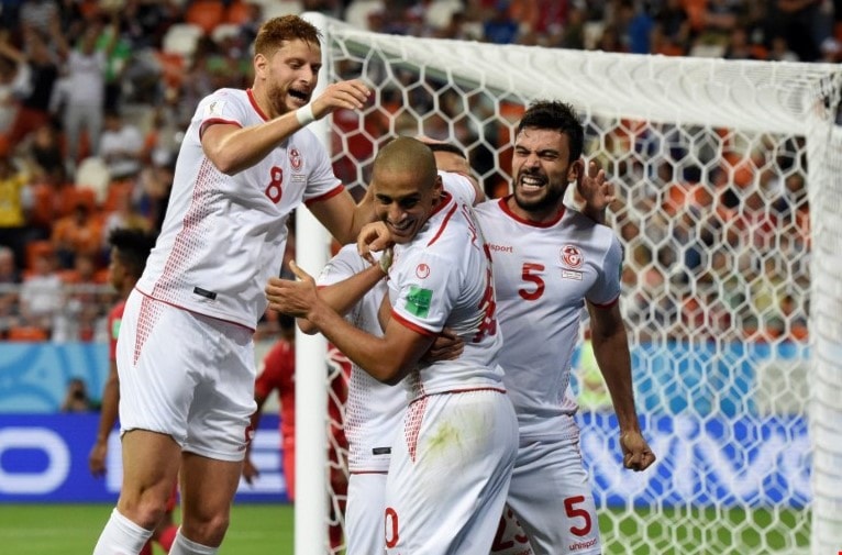 حققت تونس 3 نقاط وسجّلت 5 أهداف (أ ف ب) حققت تونس 3 نقاط وسجّلت 5 أهداف (أ ف ب)