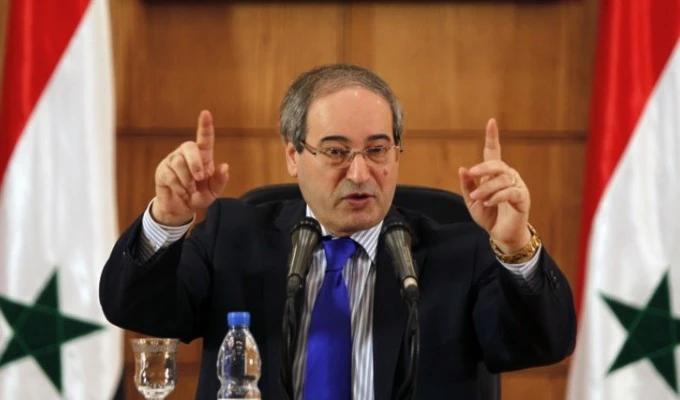المقداد: إردوغان يجب أن يحاسب وسيحاسبه التاريخ لأنه مجرم حرب بحق الشعب السوري المقداد: إردوغان يجب أن يحاسب وسيحاسبه التاريخ لأنه مجرم حرب بحق الشعب السوري