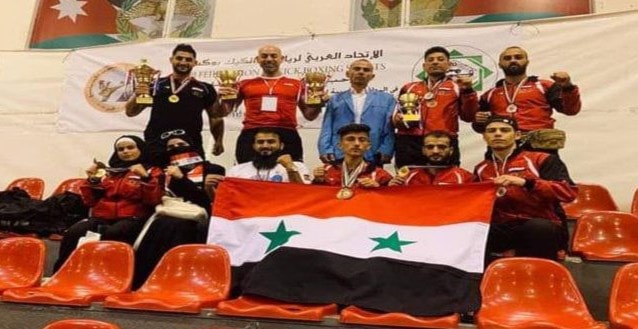 13 ميدالية متنوعة للمنتخب السوري 13 ميدالية متنوعة للمنتخب السوري