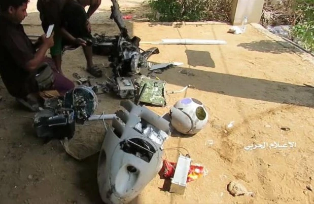 اليمن يسقط طائرة تجسس سعودية اليمن يسقط طائرة تجسس سعودية