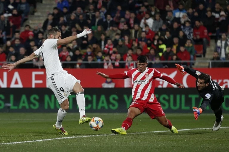 فاز ريال مدريد على جيرونا 3-1 (أ ف ب) فاز ريال مدريد على جيرونا 3-1 (أ ف ب)