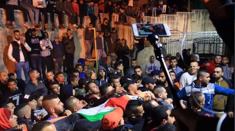 استشهد الشاب الفلسطيني عبدالله أبو طالب في جنين استشهد الشاب الفلسطيني عبدالله أبو طالب في جنين