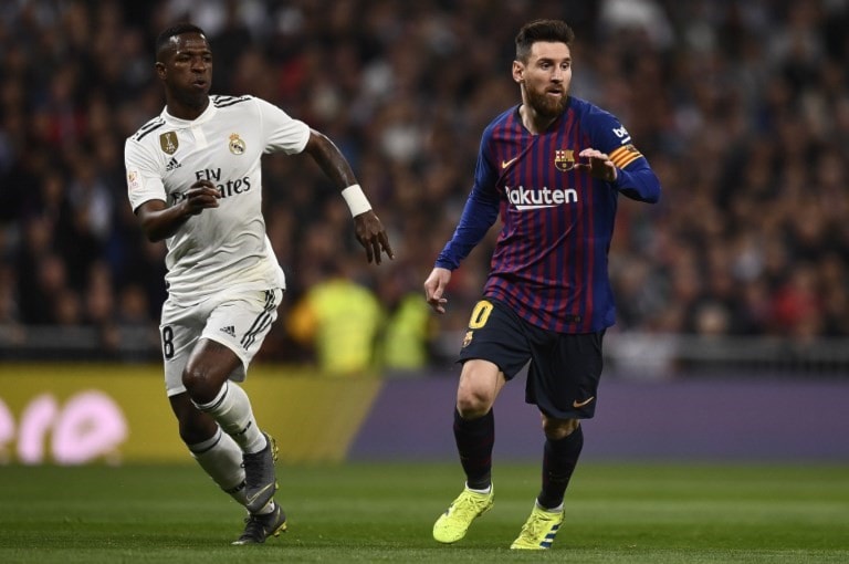 تفوّق تام لبرشلونة على ريال مدريد هذا الموسم (أ ف ب) تفوّق تام لبرشلونة على ريال مدريد هذا الموسم (أ ف ب)