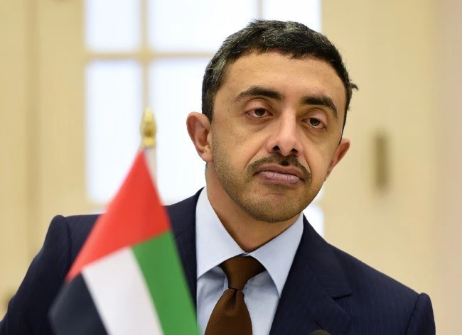 وزير الخارجية الإماراتي عبد الله بن زايد آل نهيان وزير الخارجية الإماراتي عبد الله بن زايد آل نهيان