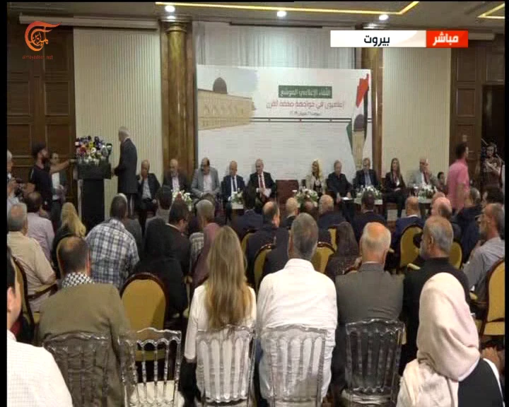 من مؤتمر "اعلاميون ضد صفقة القرن" من مؤتمر "اعلاميون ضد صفقة القرن"