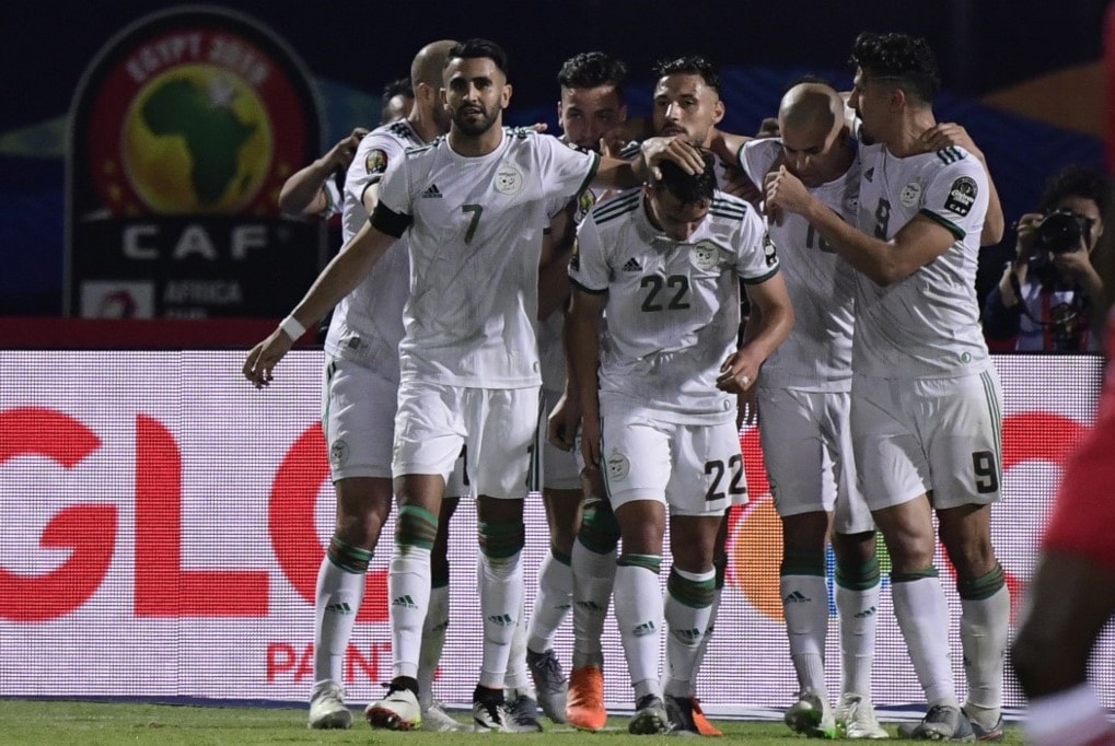 فازت الجزائر على كينيا 2-0 (أ ف ب) فازت الجزائر على كينيا 2-0 (أ ف ب)