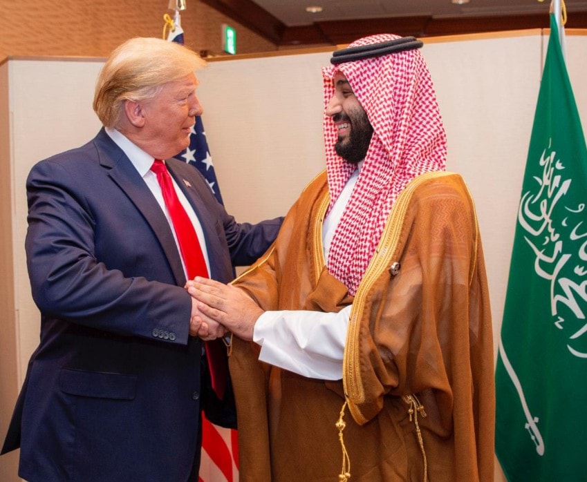 ترامب: شرف لي أن أكون مع ولي العهد السعودي ترامب: شرف لي أن أكون مع ولي العهد السعودي