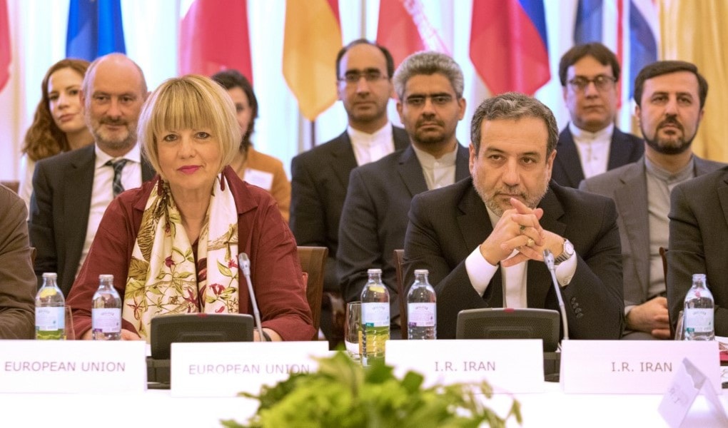 خلال اجتماع اللجنة المشتركة للاتفاق النووي في العاصمة النمساوية (أ ف ب) خلال اجتماع اللجنة المشتركة للاتفاق النووي في العاصمة النمساوية (أ ف ب)
