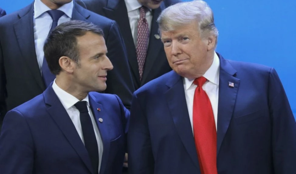 ترامب: ماكرون لا يريد أن يرى أسلحة نووية في إيران ونحن أيضاً ترامب: ماكرون لا يريد أن يرى أسلحة نووية في إيران ونحن أيضاً