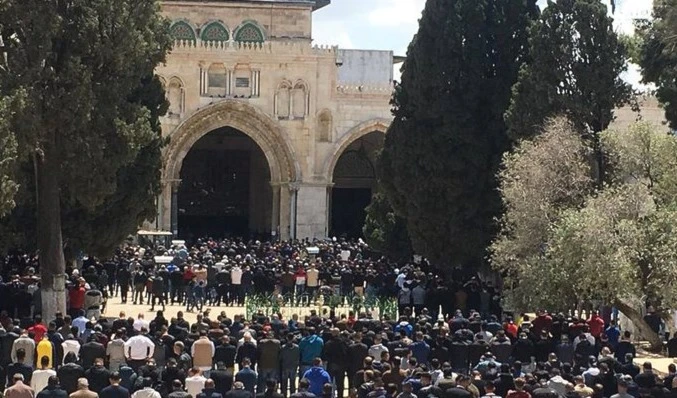 القوى الوطنية والإسلامية دعت الفلسطينيين للزحف والرباط أول أيّام عيد الأضحى في المسجد الأقصى القوى الوطنية والإسلامية دعت الفلسطينيين للزحف والرباط أول أيّام عيد الأضحى في المسجد الأقصى