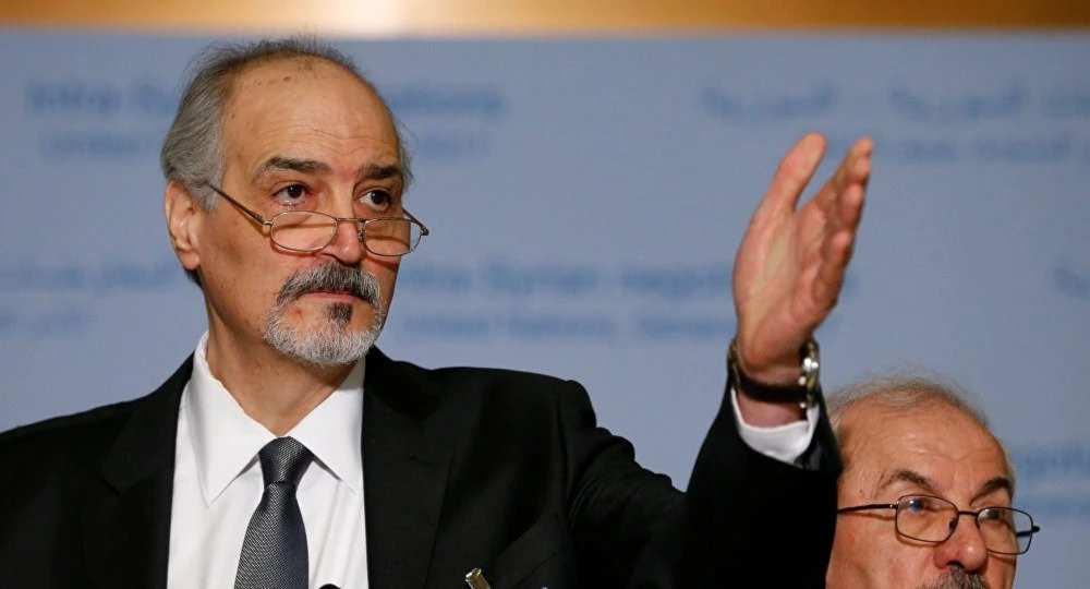 مندوب سوريا في الأمم المتحدة بشار الجعفري مندوب سوريا في الأمم المتحدة بشار الجعفري
