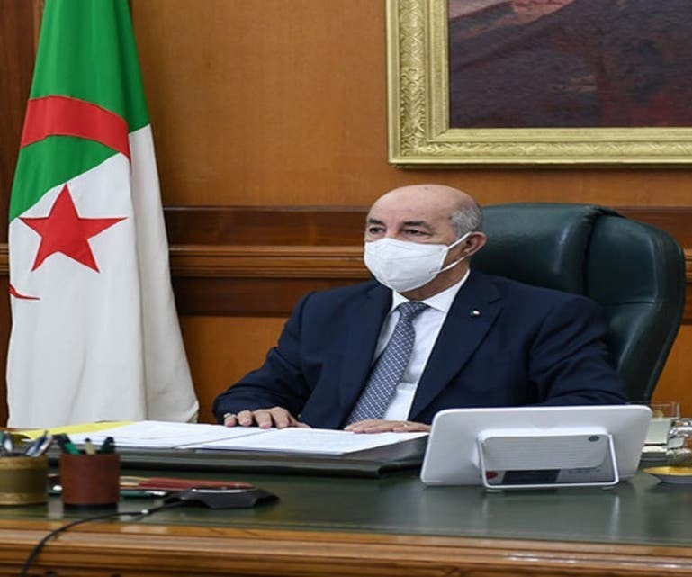 الجزائر: الرئيس تبون يتم علاجه الطبي وحالته الصحية في تحسن الجزائر: الرئيس تبون يتم علاجه الطبي وحالته الصحية في تحسن