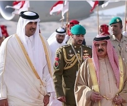 في ظل تصاعد هذا الخلاف، يبدو أن المنامة تحظى بدعم كامل من أبو ظبي. في ظل تصاعد هذا الخلاف، يبدو أن المنامة تحظى بدعم كامل من أبو ظبي.