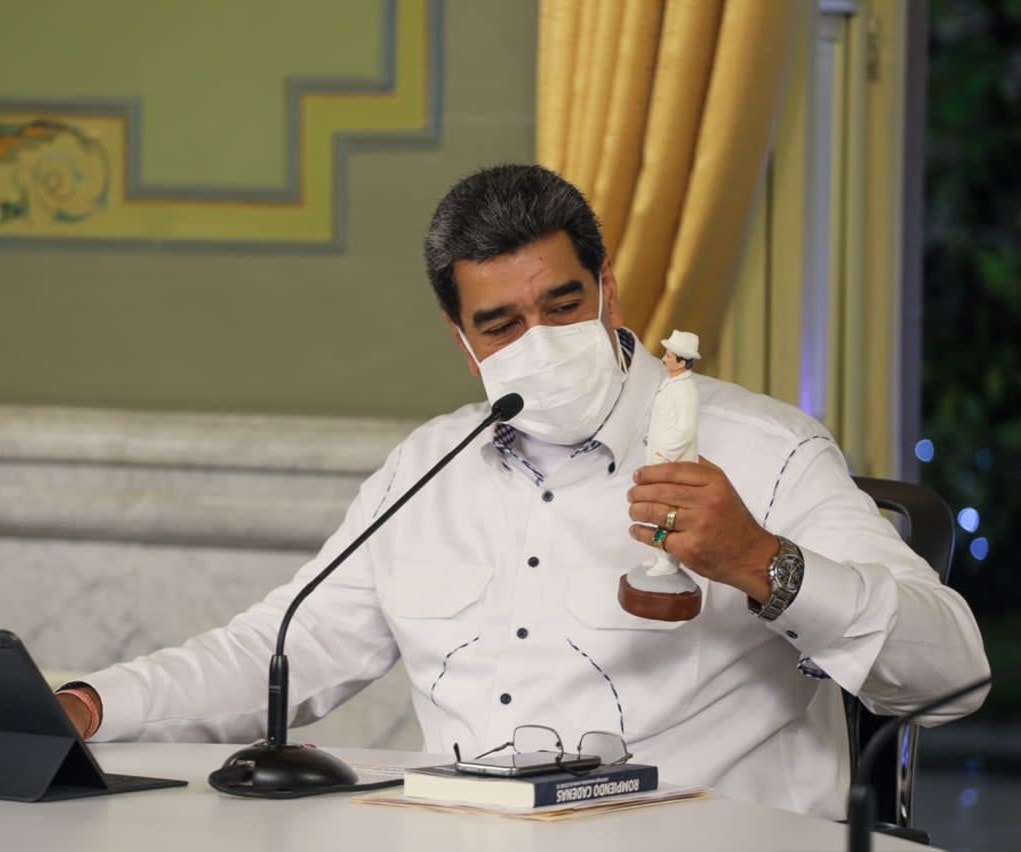 الرئيس الفنزويلي نيكولاس مادورو الرئيس الفنزويلي نيكولاس مادورو